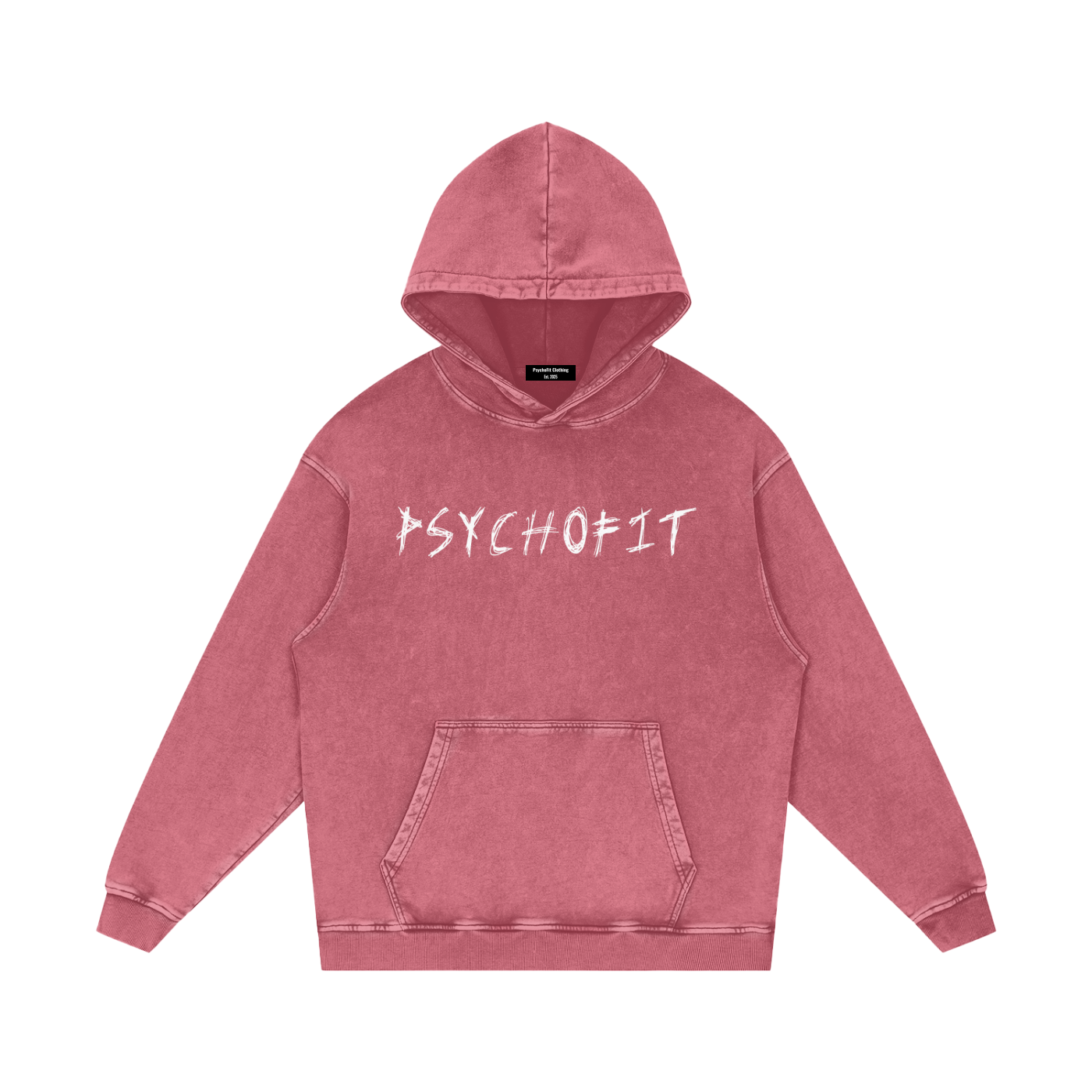 VINTAGE OVERSIZED "LOOK BEHIND YOU" HOODIE