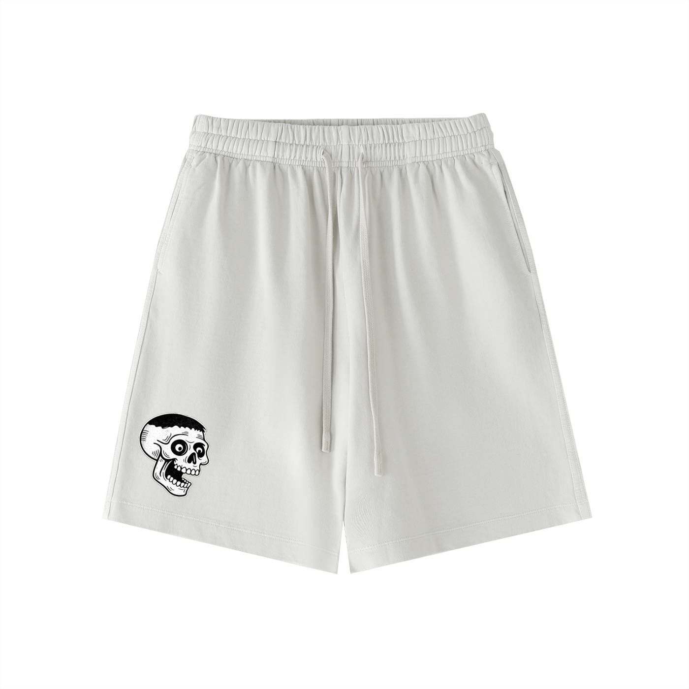VINTAGE “PSYCHO SKULL” SHORTS
