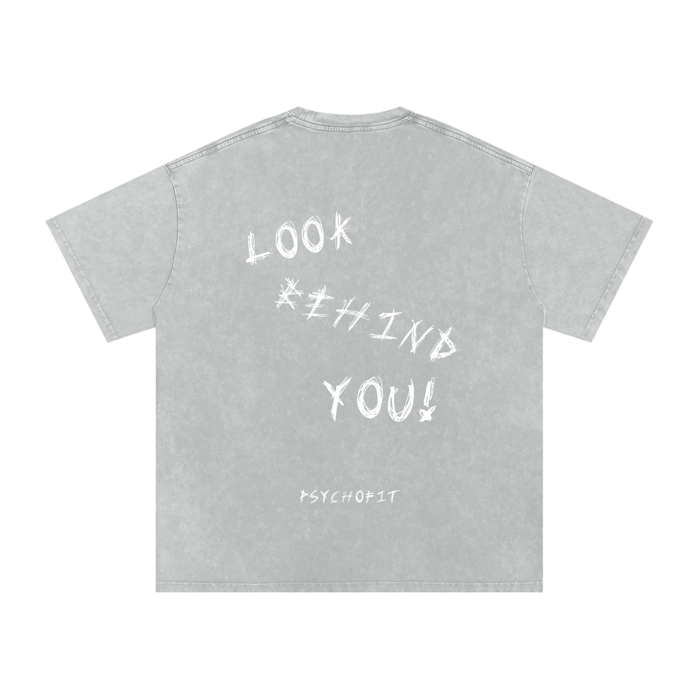 VINTAGE OVERSIZED "LOOK BEHIND YOU" TEE