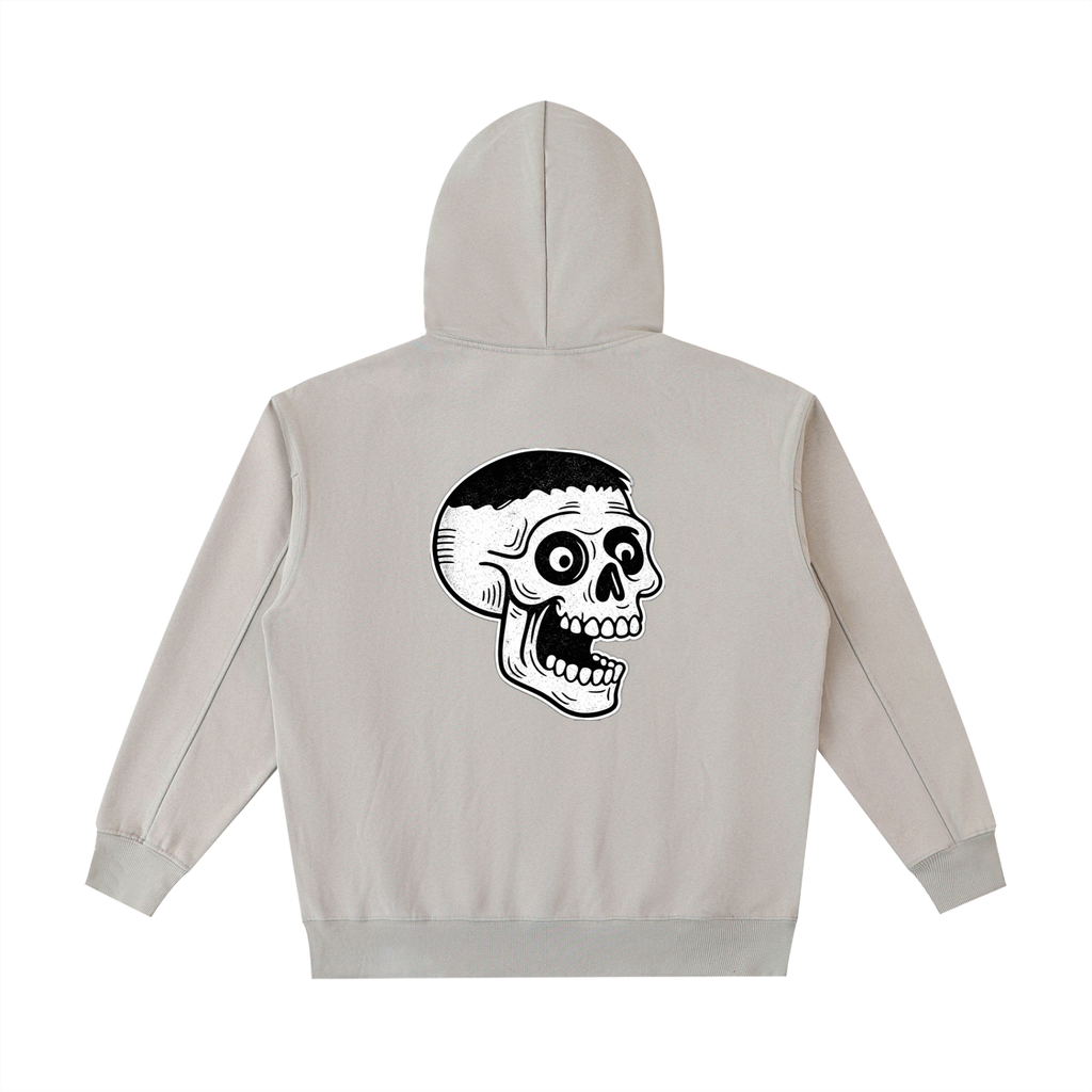 VINTAGE WASHED TEXT & GRAPHIC HOODIE (4X ONLY)