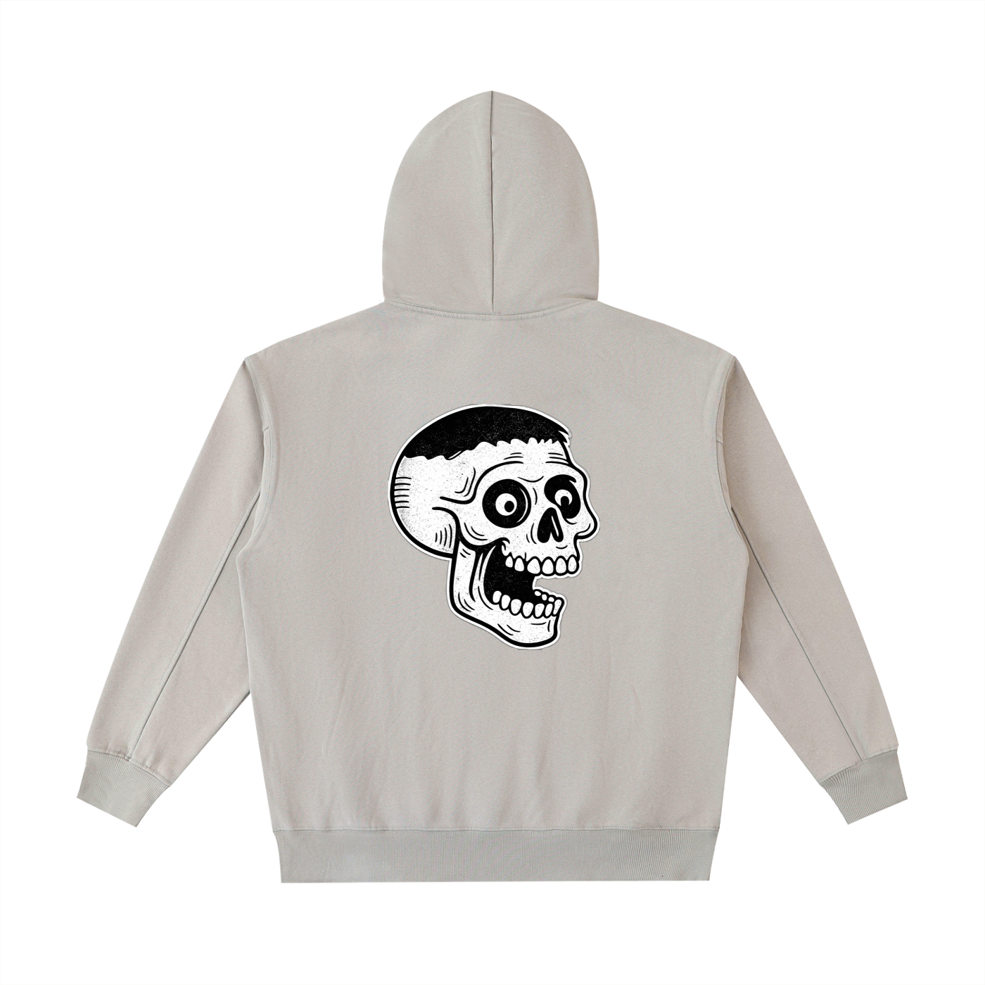 VINTAGE WASHED TEXT & GRAPHIC HOODIE (4X ONLY)