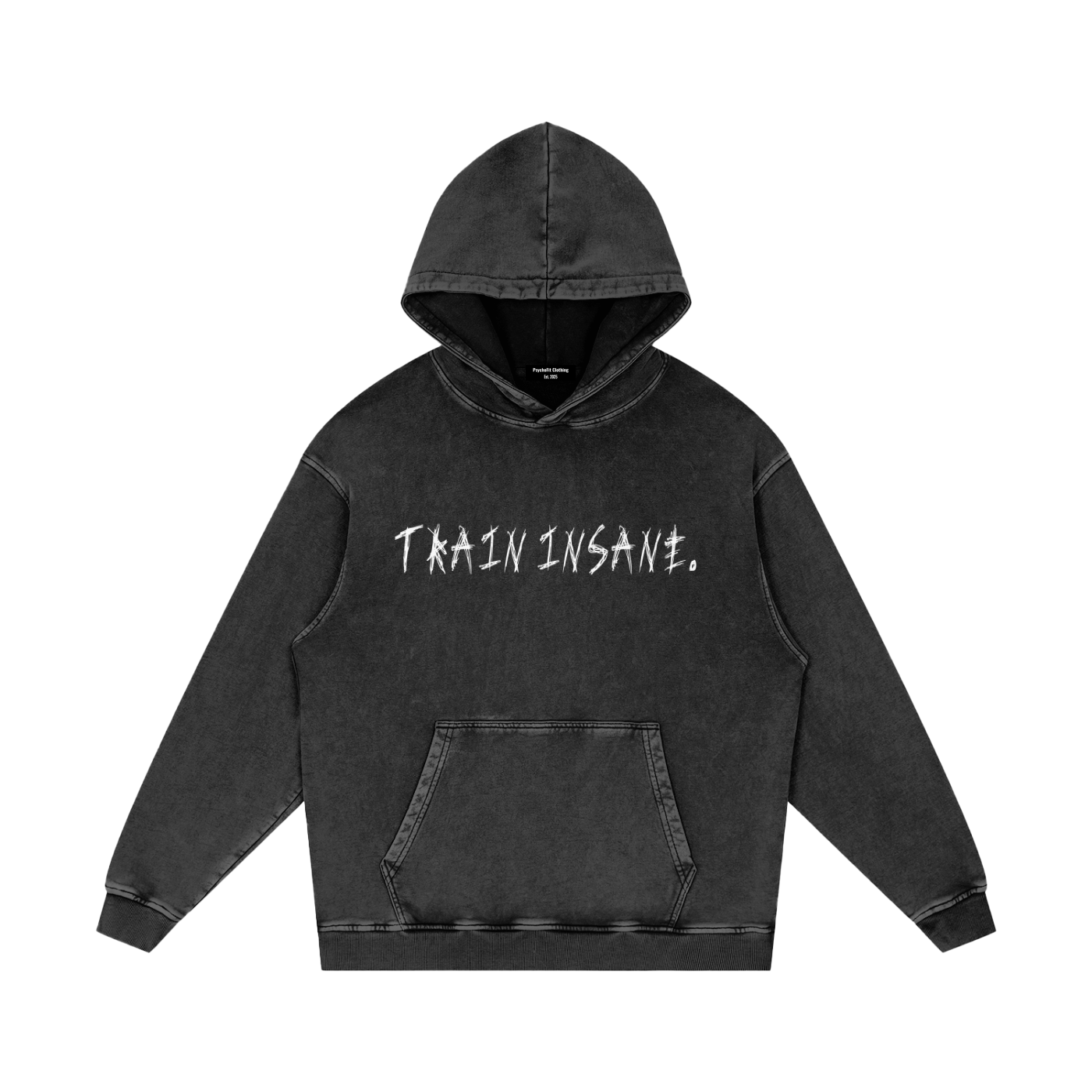VINTAGE OVERSIZED TEXT & GRAPHIC HOODIE