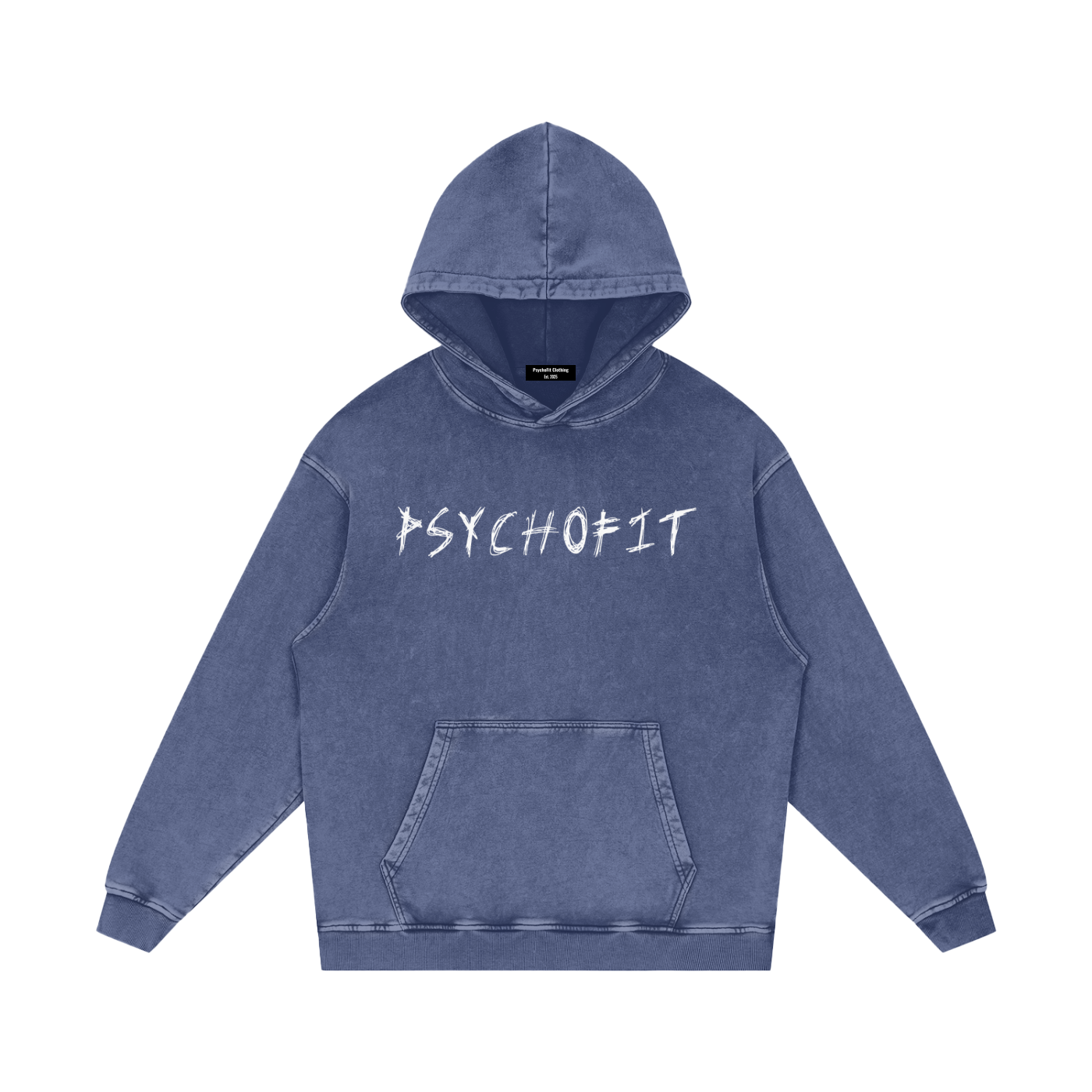 VINTAGE OVERSIZED "LOOK BEHIND YOU" HOODIE