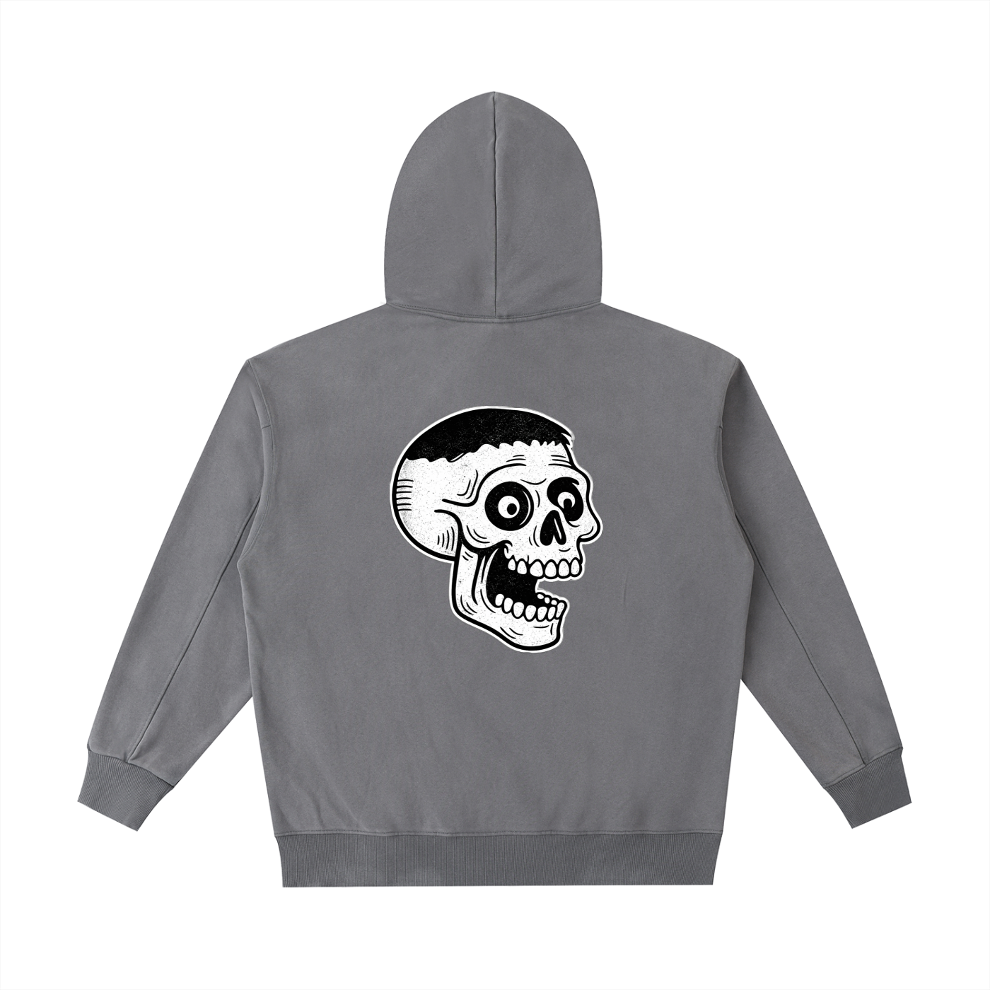 VINTAGE WASHED TEXT & GRAPHIC HOODIE (4X ONLY)