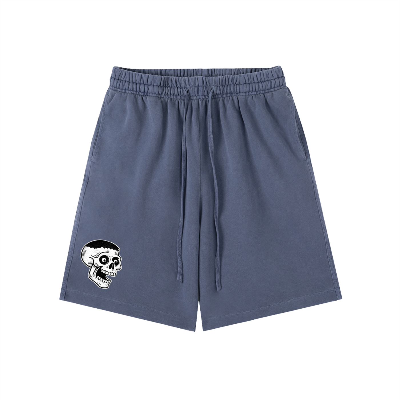 VINTAGE “PSYCHO SKULL” SHORTS