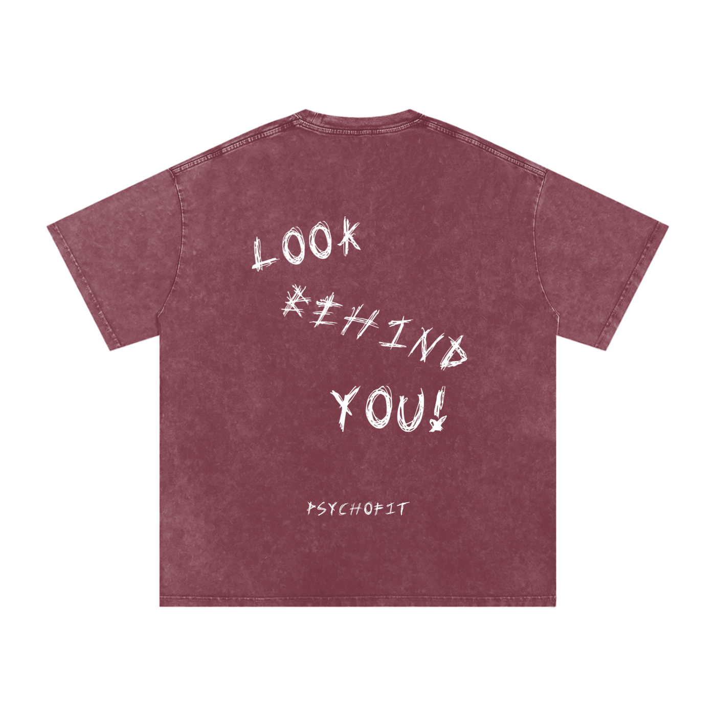 VINTAGE OVERSIZED "LOOK BEHIND YOU" TEE