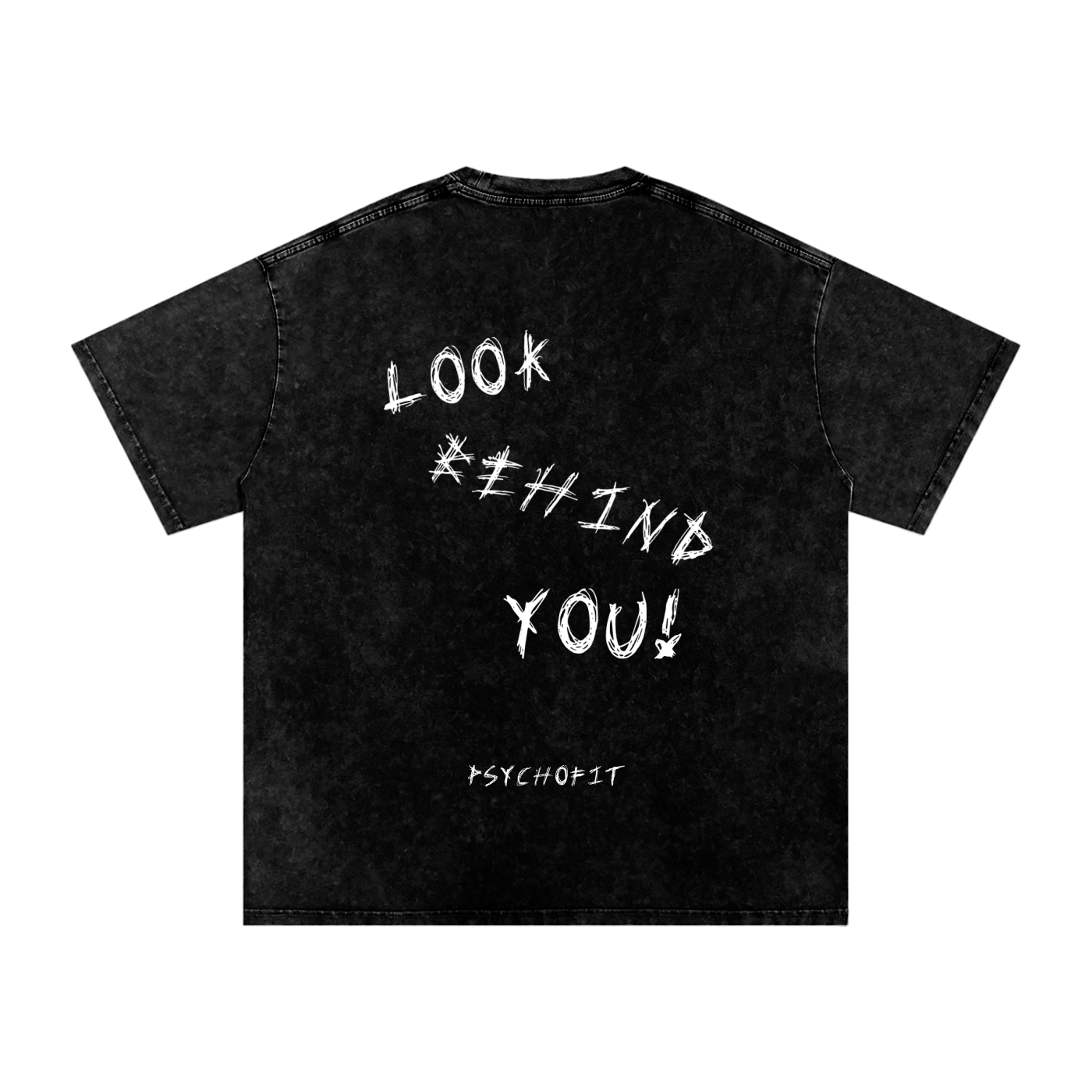 VINTAGE OVERSIZED "LOOK BEHIND YOU" TEE