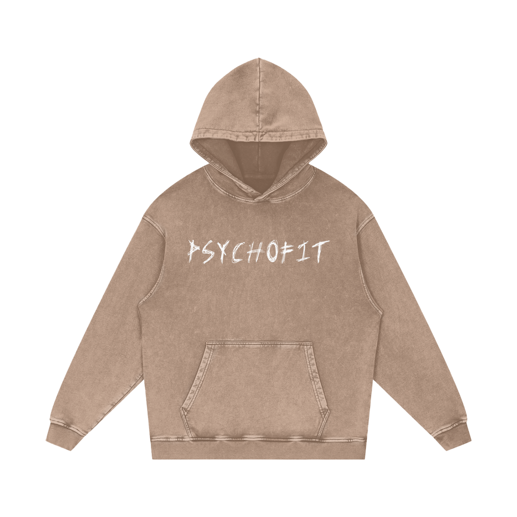VINTAGE OVERSIZED "LOOK BEHIND YOU" HOODIE