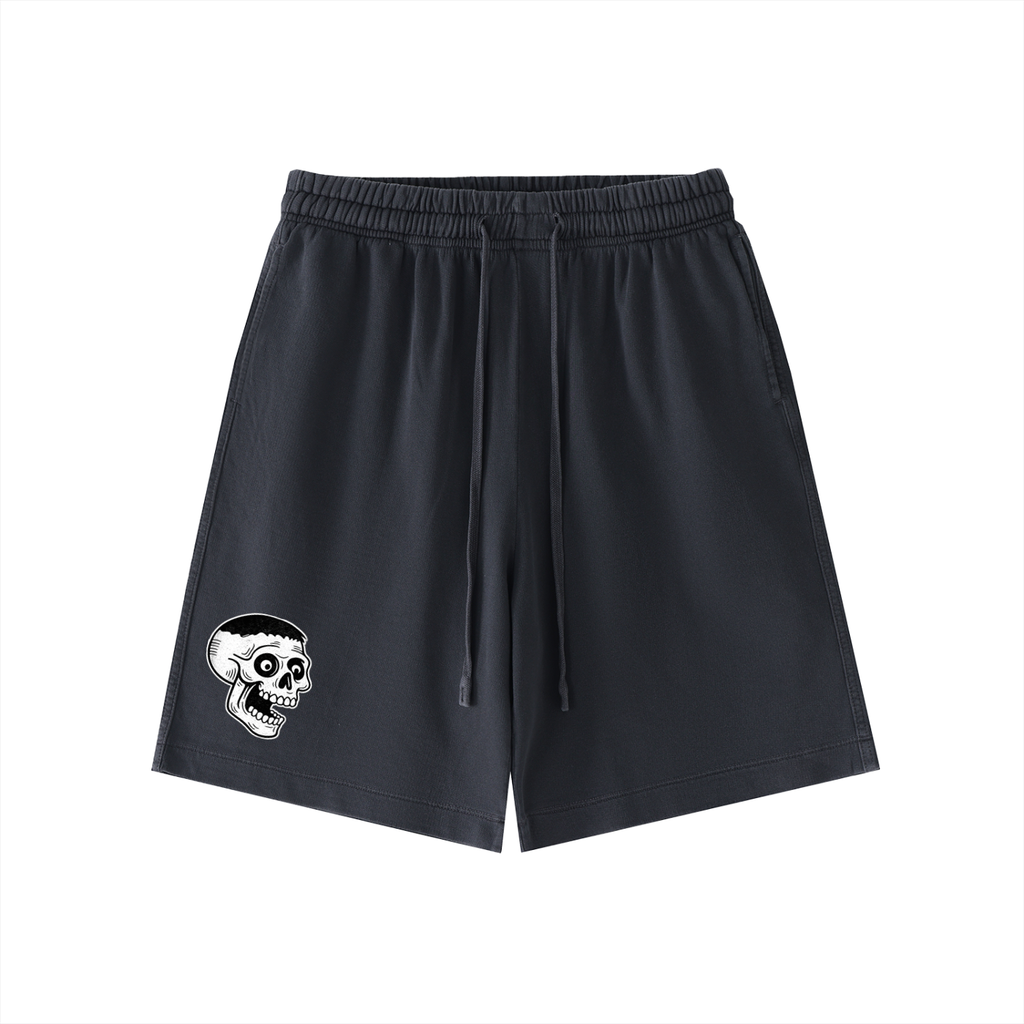 VINTAGE “PSYCHO SKULL” SHORTS