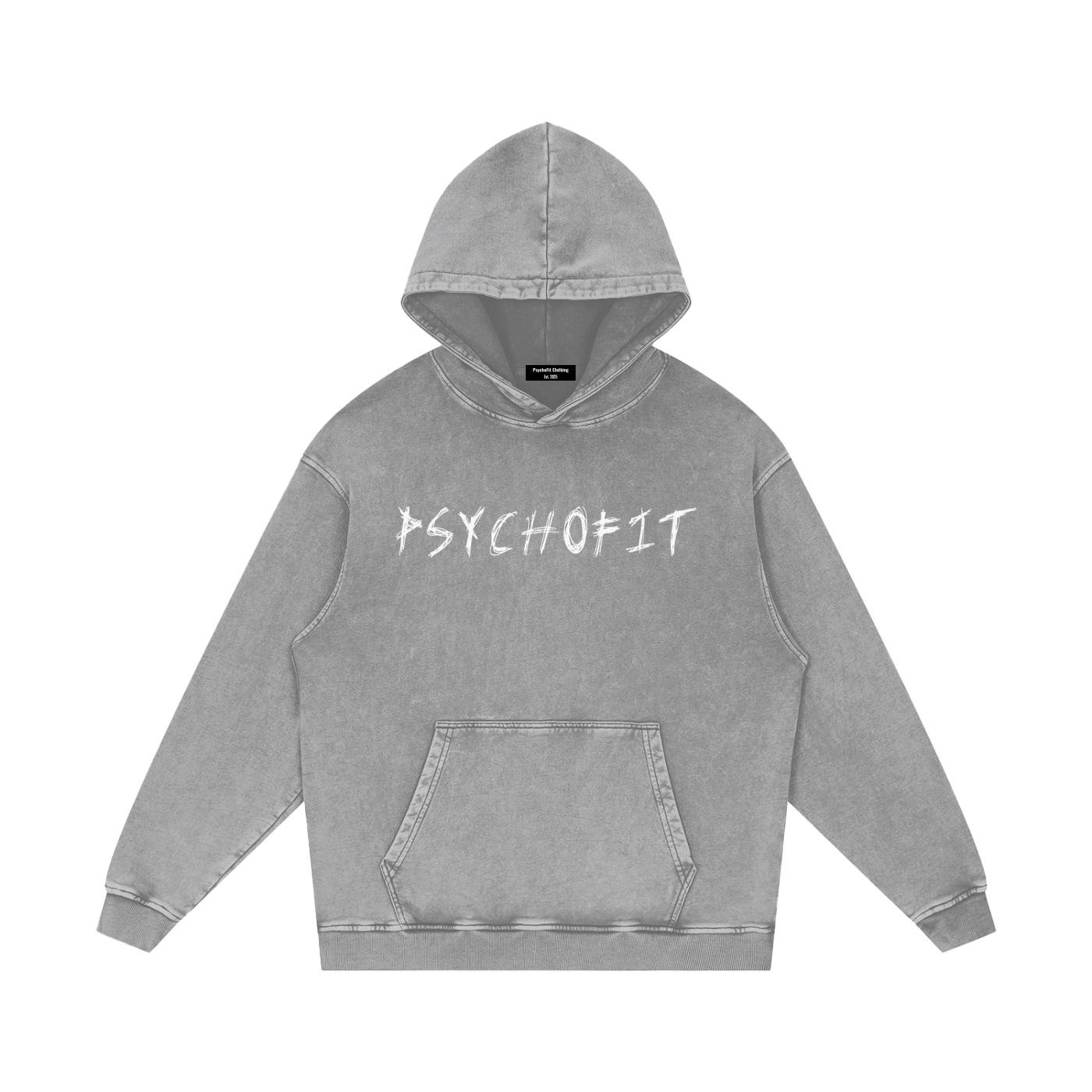 VINTAGE OVERSIZED "LOOK BEHIND YOU" HOODIE