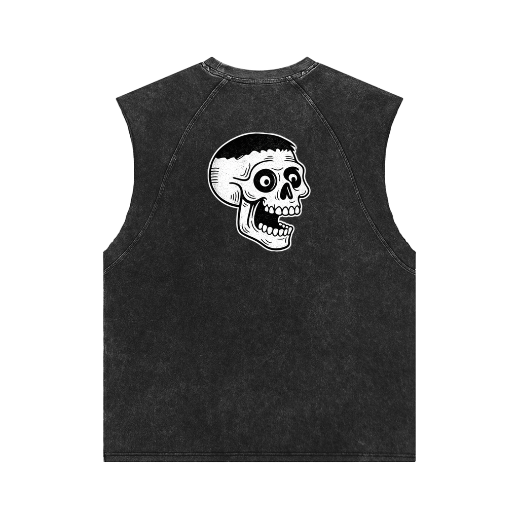 VINTAGE “PSYCHO SKULL” TANK TOP