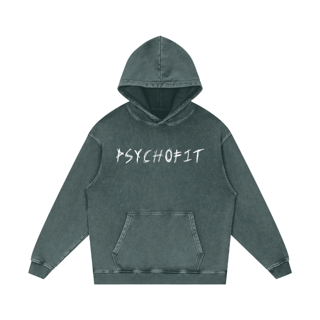 VINTAGE OVERSIZED "LOOK BEHIND YOU" HOODIE