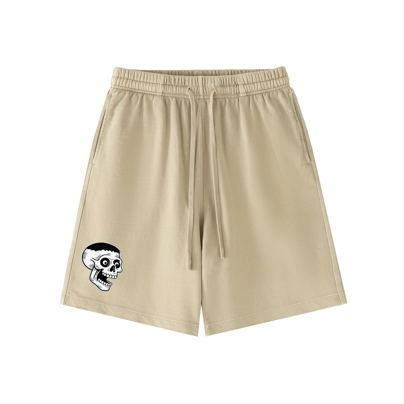 VINTAGE “PSYCHO SKULL” SHORTS